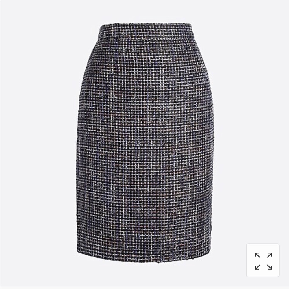 Tweed pencil skirt